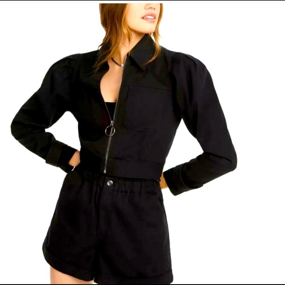 Danielle Bernstein zip-up jacket